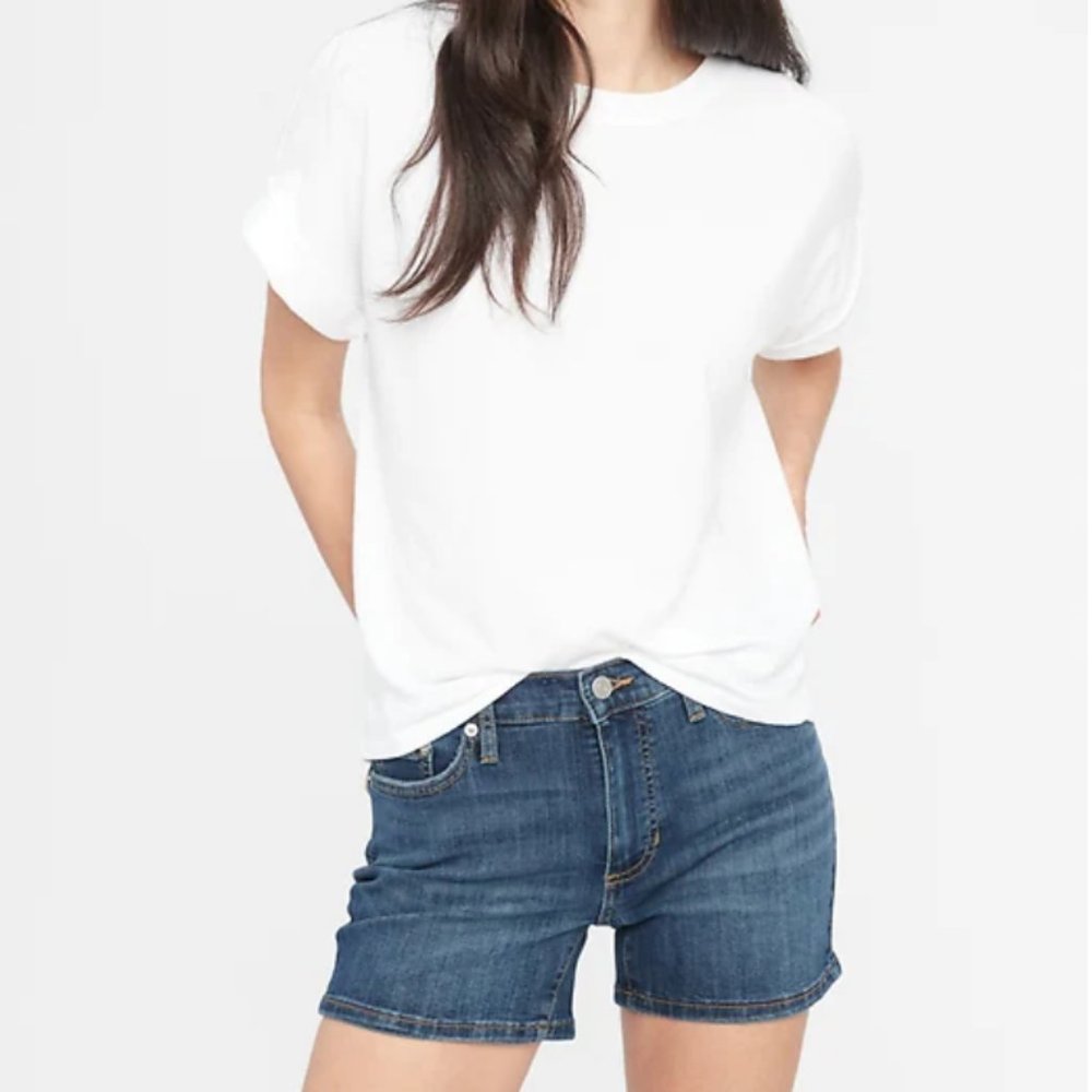 GP Jeans Medium wash stretcy denim sorts